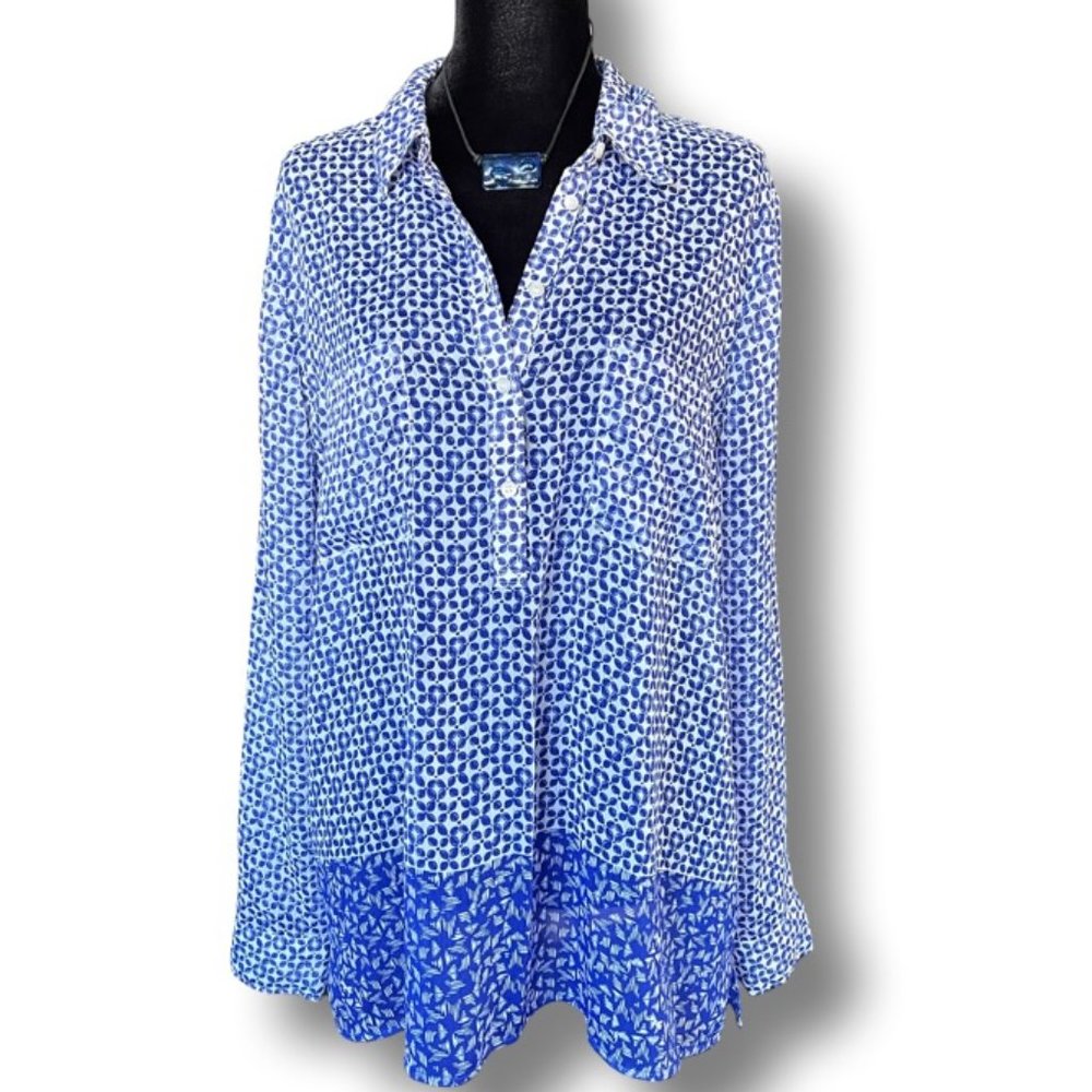 Joe Fresh Sheer Blouse